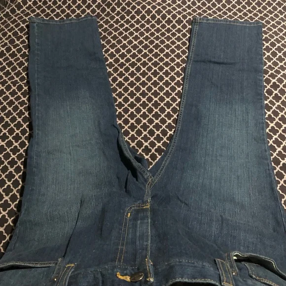 Carhartt BD2804M Mens 36X28 Relaxed Fit Rugged Flex 5 Pocket Jeans Denim Blue - Picture 4 of 10